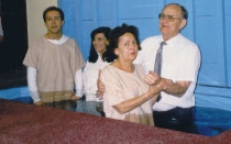 Ivette is baptized.