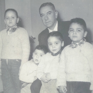 Father and sons.