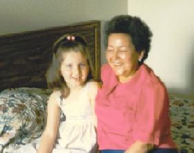 Ivette with Paupi