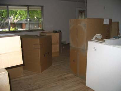 New kitchen cabinets.