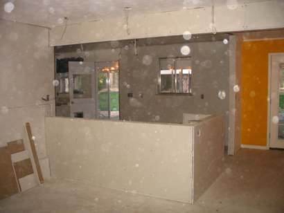 It is dusty all over...