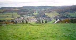 View over Aberfeldy from the Bunkhouse.