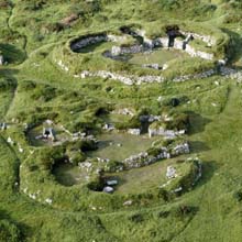 Chysauster from the Air.