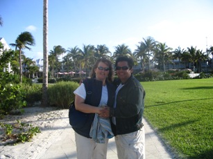 Ann Kristin og Alvaro i The Florida Keys.