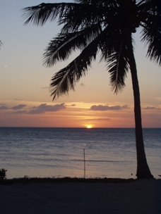 Solnedgong i The Florida Keys.
