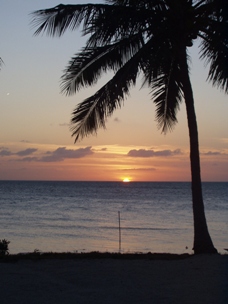 Sunset in the Florida Keys.