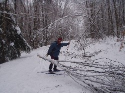 Rob decides to do some minor/major track maintenance.