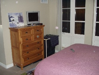 Bedroom is finished.