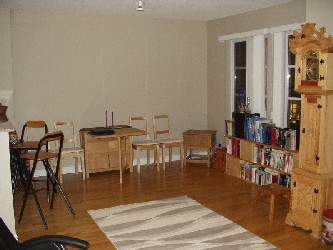 Diningroom is finished.