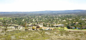 Newman from Radio Hill Lookout.