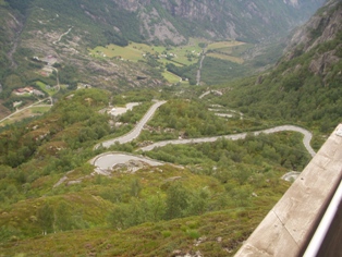 Above Lysebotn.