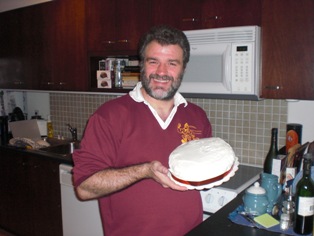 Christmas cake by Rob