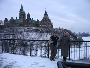 Walking around Ottawa