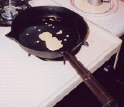 Snowman pancake!!
