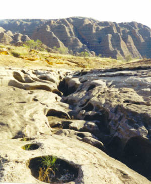 Now that is a washed out creek bed!