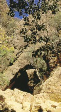 The entrance to Tunnel Creek.  Rob and Hild did not get much further - whimps!