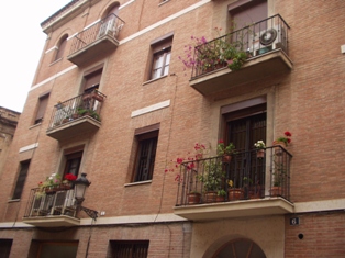 Old buildings around Valencia.