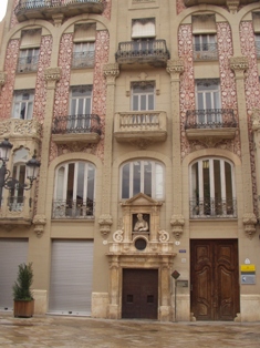 Old buildings around Valencia.