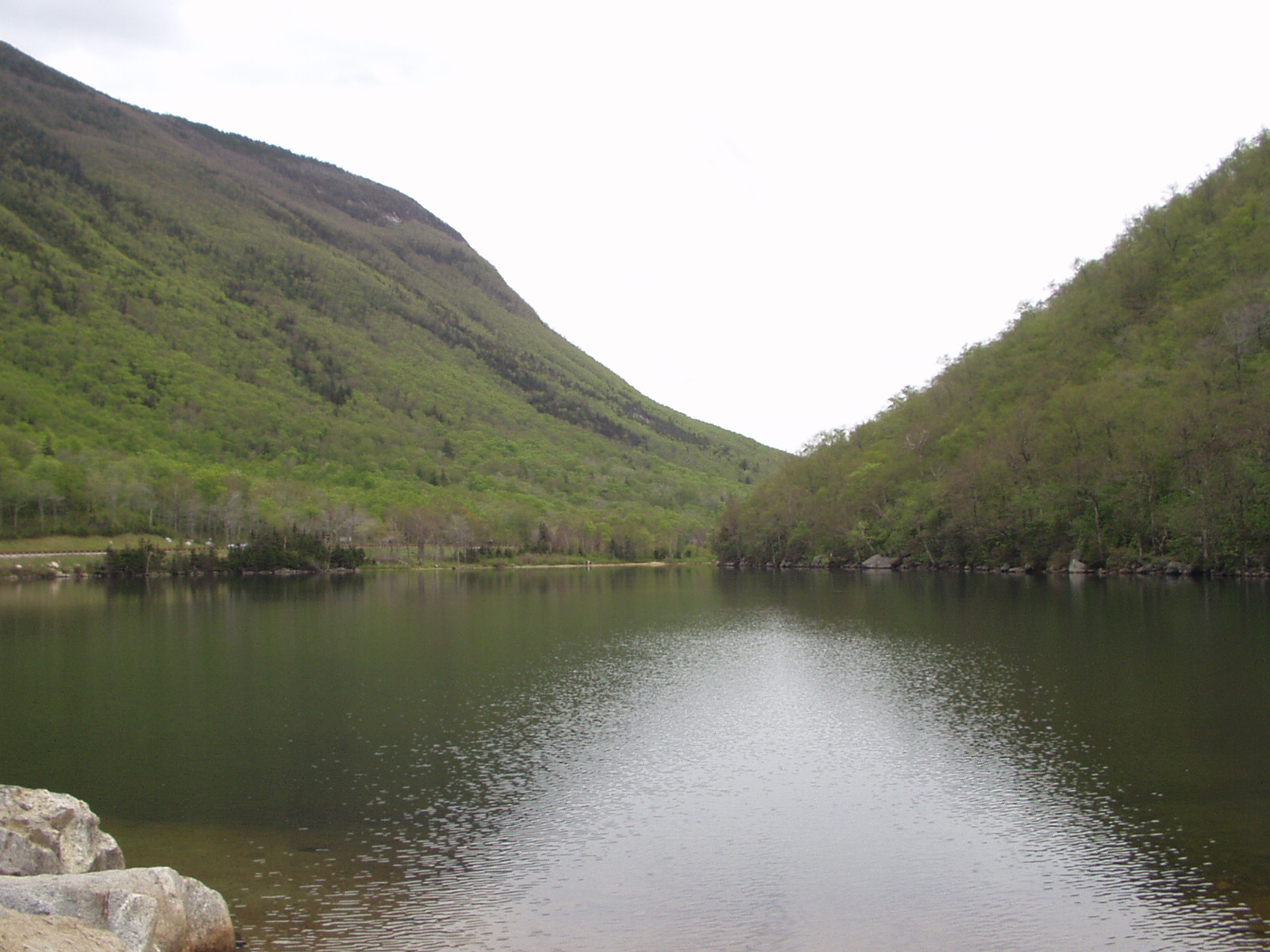 Lake in Franconia Notch.