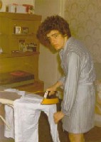 Rob is good at ironing (on demand).