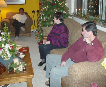 Alvaro, Becky and George.