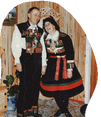 Janet og Olav p Rygnestad i 1985.