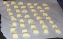 Gnocchi pieces ready for poaching